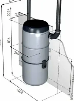 Allaway Keskuspölynimurit Ja Varusteet-A 30 Keskuspolynimuri