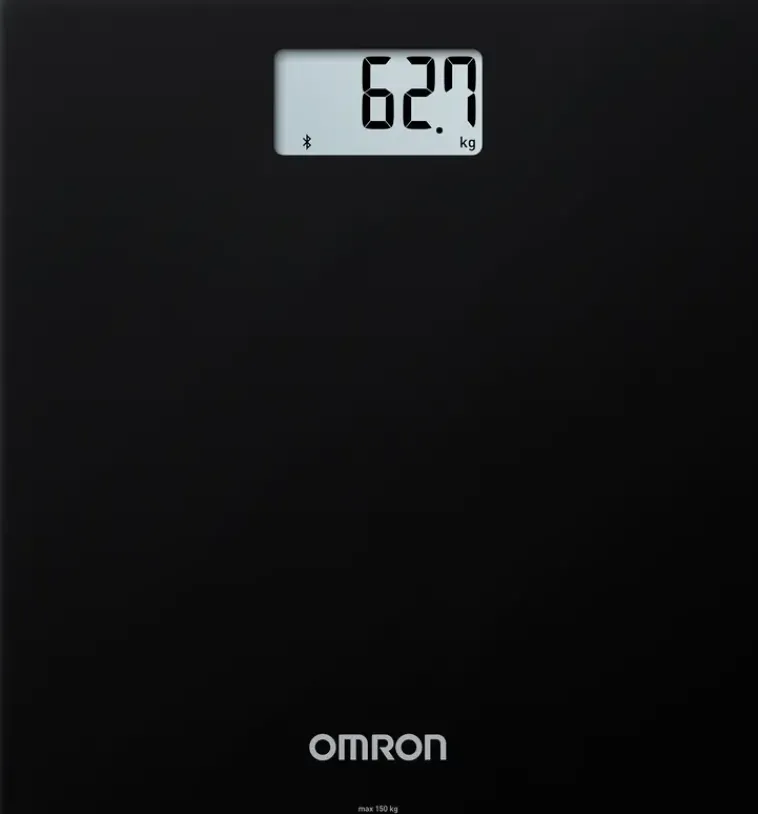 Omron Henkilövaa'at-Alykas Digitaalinen Henkilovaaka Connect Sovelluksella.