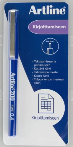 Outlet Kuitukyna 200 0,4Mm Sininen Toimistotarvikkeet