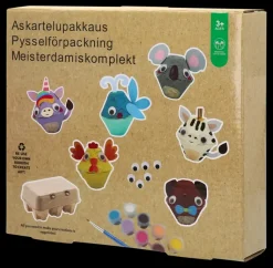 Ei merkkiä Askartelutarvikkeet-Askartelupakkaus Elaimia Munakennosta