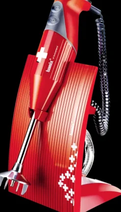 Bamix Ruoanvalmistuskoneet-Swissline Sauvasekoitin 200W, Punainen
