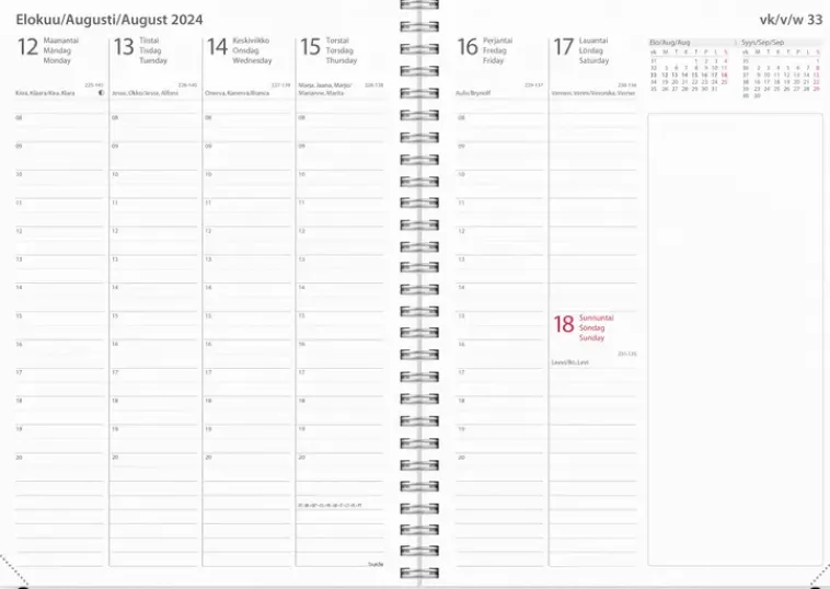 Best Kalenteri 2024 Business 4 In 1 Kalenterit