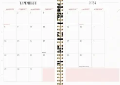 Clearance Kalenteri 2024 Life Planner Pink Kalenterit