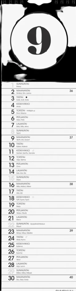 Best Seinakalenteri 2024 Simply Kalenterit