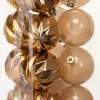Joulupallo 6 Cm 16 Kpl, Pronssi-Kulta Sesonkijuhlatarvikkeet