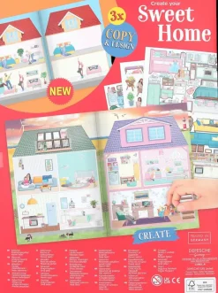 Creative Studio Askartelutarvikkeet-Create Your Sweet Home Tarrakirja