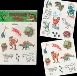Dino World Askartelutarvikkeet-Tatuoinnit