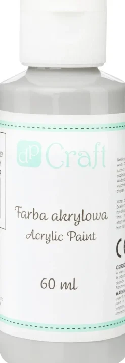 Dp Craft Askartelutarvikkeet-Akryylivari 60Ml Harmaa 021