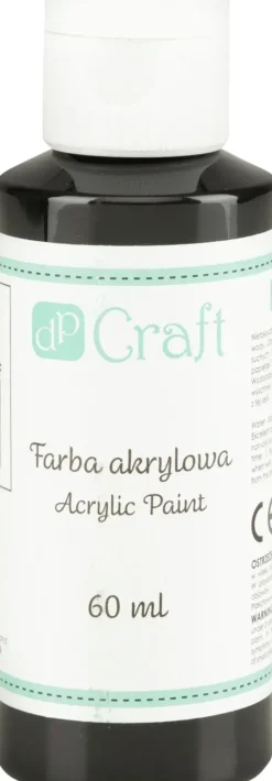 Dp Craft Askartelutarvikkeet-Akryylivari 60Ml Musta 023