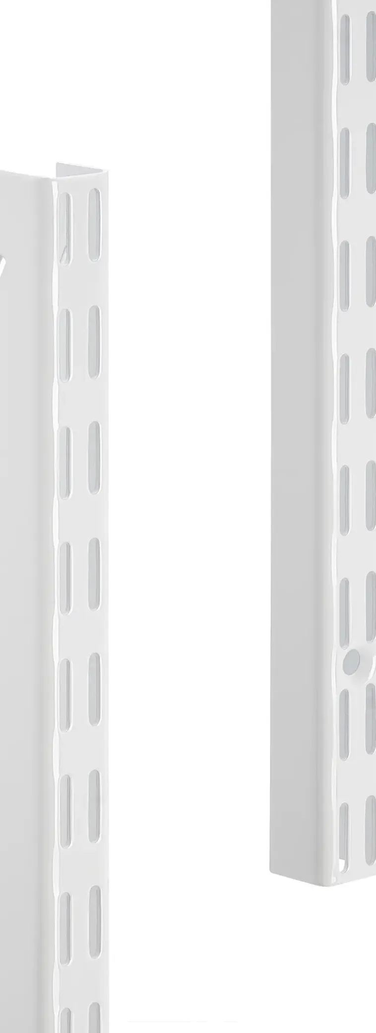 Elfa Säilytyskalusteet-Riippukisko 2012 Mm 428210 Valkoinen