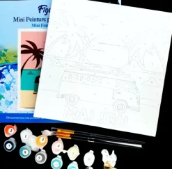 Figured’Art Askartelutarvikkeet-Figuredart Mini Numeromaalaus City