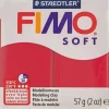 Fimo Askartelutarvikkeet-Soft Muovailumassa, Joulunpunainen, 57 G