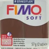 Fimo Askartelutarvikkeet-Soft Muovailumassa, Suklaanruskea, 57 G