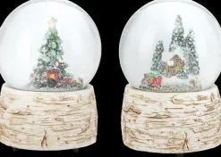 Hot Lumisadepallo Musiikilla Kuuset 15 Cm, Erilaisia Sesonkijuhlatarvikkeet