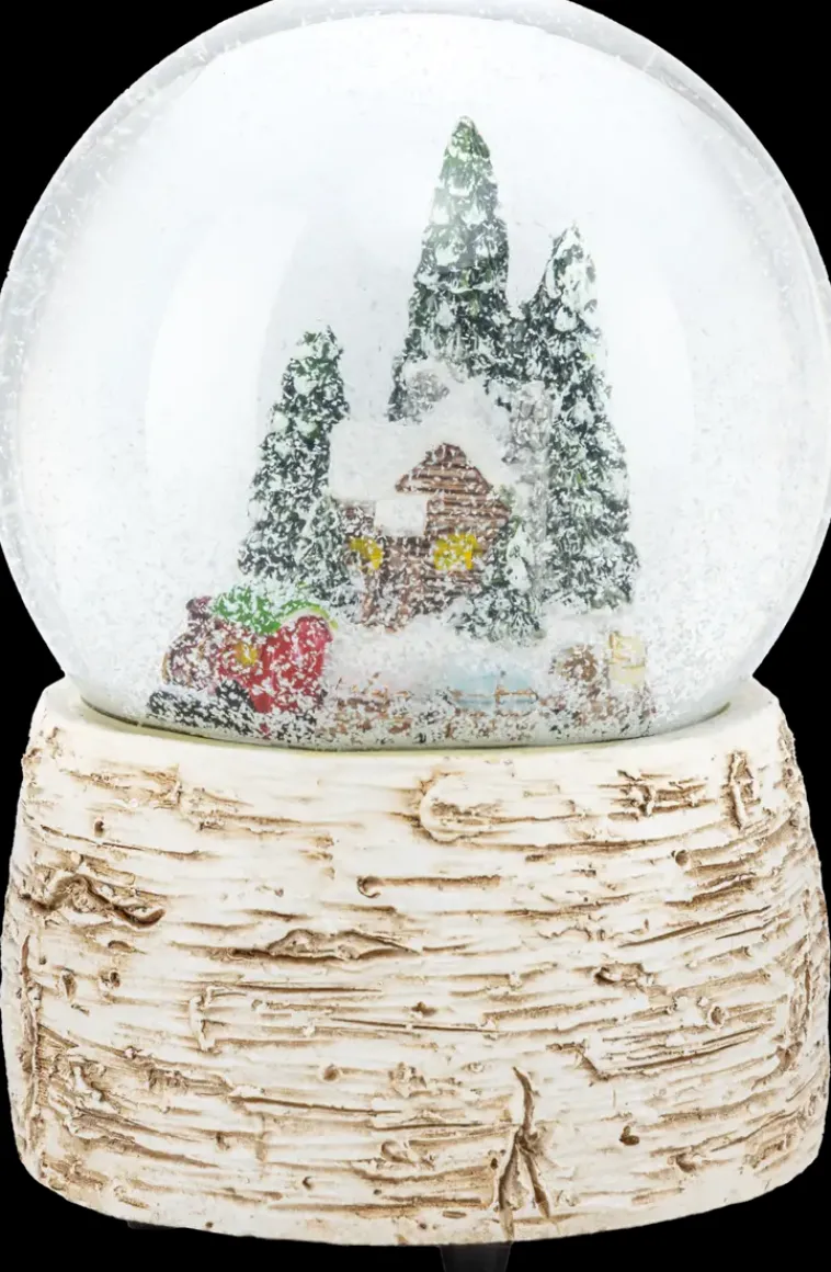 Hot Lumisadepallo Musiikilla Kuuset 15 Cm, Erilaisia Sesonkijuhlatarvikkeet