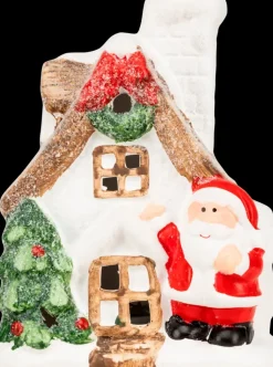 Best Poytakoriste Led-Valoilla Joulutalo Sesonkijuhlatarvikkeet