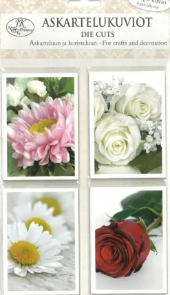 J.K. Primeco Askartelutarvikkeet-Askartelukuvio Kukkakuvat