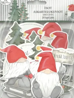 J.K. Primeco Askartelutarvikkeet-Askartelukuvio Iso Tontut