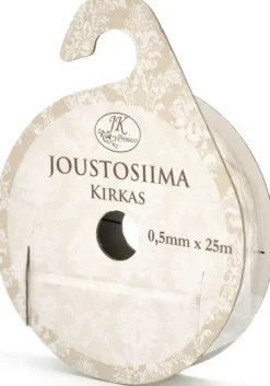 J.K. Primeco Askartelutarvikkeet-Joustosiima Kirkas 0,5Mm X 25M