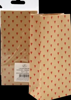 J.K. Primeco Askartelutarvikkeet-Lahjapussi Mini Sydan Punainen Natur 5 Kpl