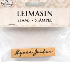 J.K. Primeco Askartelutarvikkeet-Leimasin Hyvaa Joulua 1