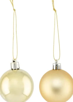 Joulupallo Kulta 5 Cm 12 Kpl Sesonkijuhlatarvikkeet