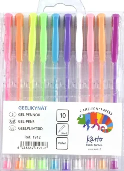 Discount Geelikyna Pastelli Varilajitelma 10Kpl/Pkt Toimistotarvikkeet