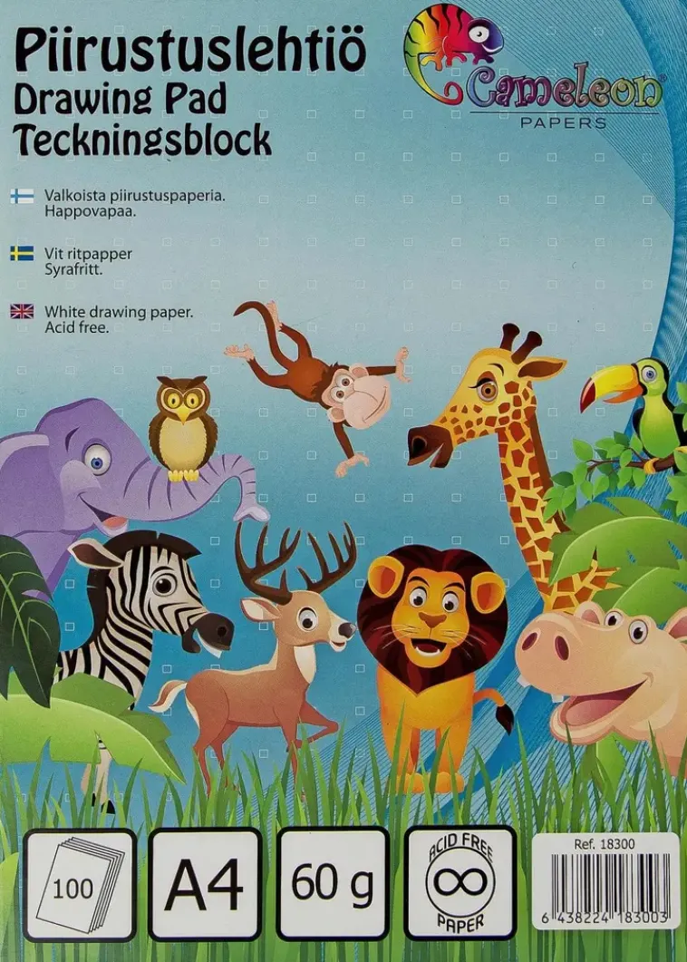 Sale Piirustuslehtio A4/100 Paperitarvikkeet