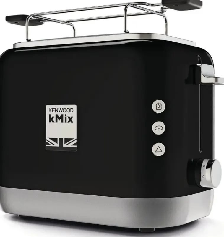 Kenwood Kypsentäminen-Tcx751Bk Kmix Leivanpaahdin Musta