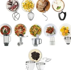 Kenwood Ruoanvalmistuskoneet-Titanium Chef Baker Xl Yleiskone, Megapack