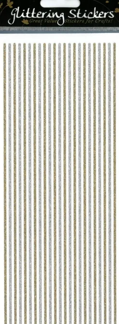 Outlet Kimalletarra Suorareuna Kulta/Hopea Askartelutarvikkeet