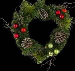 Discount Kranssi Punainen Unelma 30Cm Sesonkijuhlatarvikkeet