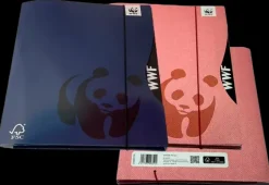 Discount Kulmalukkokansio A4 Kuminauhalla Paperitarvikkeet