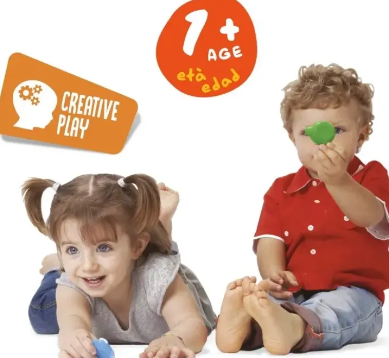 Clearance Lasten Variliitusarja 6 Kpl Tedde Baby +1 Vuotiaille Toimistotarvikkeet