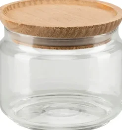 Clearance Lasipurkki Puukannella 0,5L Astiat