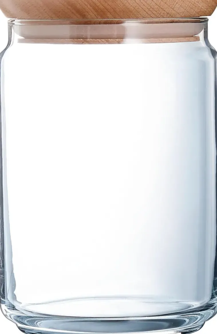 Best Lasipurkki Puukannella 1L Astiat