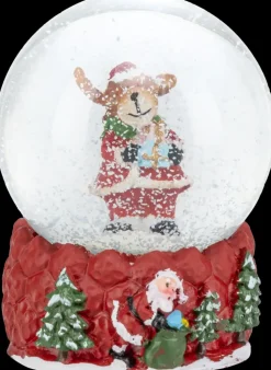 Sale Lumisadepallo 8 Cm Punainen, Erilaisia Sesonkijuhlatarvikkeet