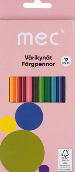 Outlet Mec Varikynat 12 Kpl Toimistotarvikkeet