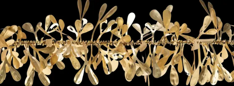 Hot Mistelipunos Satiinikulta 90Mm*2M Sesonkijuhlatarvikkeet