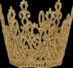 Best 75Mm Filigraanikruunu Kultaglitteri Sesonkijuhlatarvikkeet