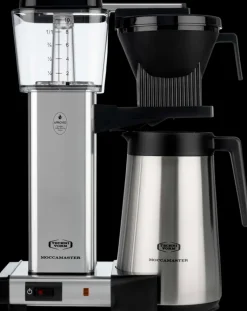 Moccamaster Kahvi Ja Tee-Automatic Thermos Polished Silver