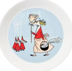 Online Moomin Arabia Muumi Lautanen Vilijonkka 19 Cm Harmaa Astiat