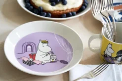 New Moomin Arabia Muumi Niiskuneiti Lautanen 19 Cm Liila Astiat