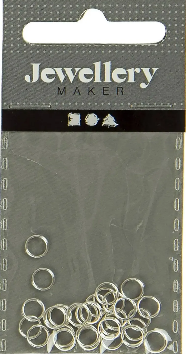 Nellen Askartelutarvikkeet-Kierrevalirengas 5Mm 30Kpl