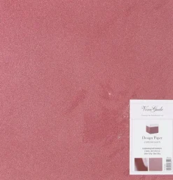 Online Kimallepaperi Punainen 30X30Cm 2 Arkkia Askartelutarvikkeet