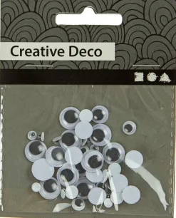 Nellen Askartelutarvikkeet-Liikkuvat Silmat Lajitelma