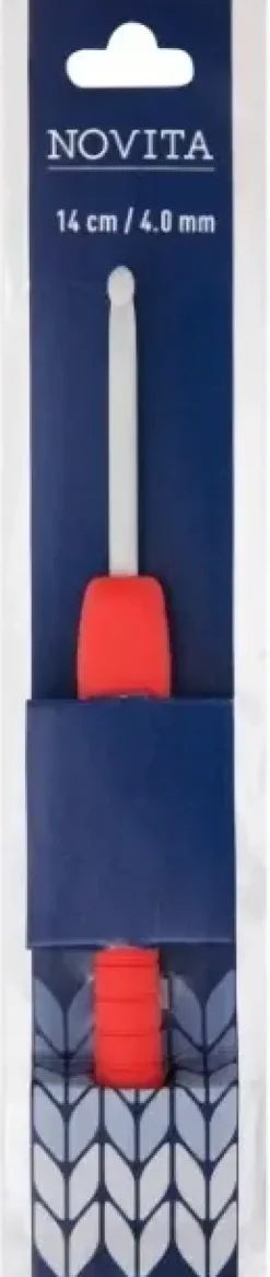 Outlet Ergonominen Virkkuukoukku 14 Cm 4 Mm Käsityötarvikkeet