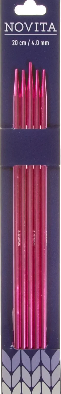 Sale Sukkapuikot 20Cm - 4 Mm Pinkki Käsityötarvikkeet