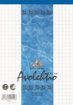 Avolehtio A5/70 Paperitarvikkeet
