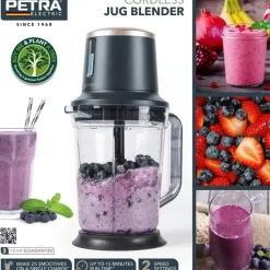 Petra Ruoanvalmistuskoneet-Johdoton Tehosekoitin Pt5393